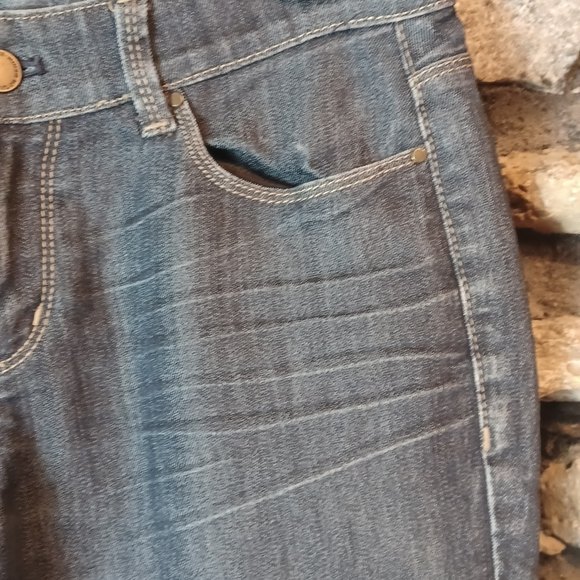 Ann Taylor curvy straight womens jeans sz 2 - Picture 4 of 12